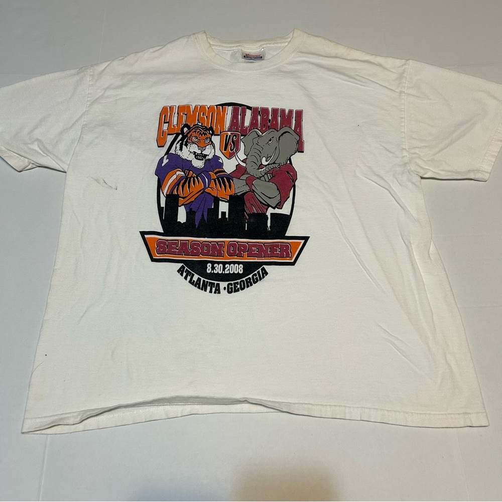 Football Clemson Alabama 2008 Shirt